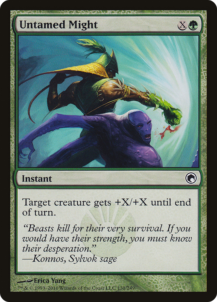 Untamed Might (SOM-131) - Scars of Mirrodin