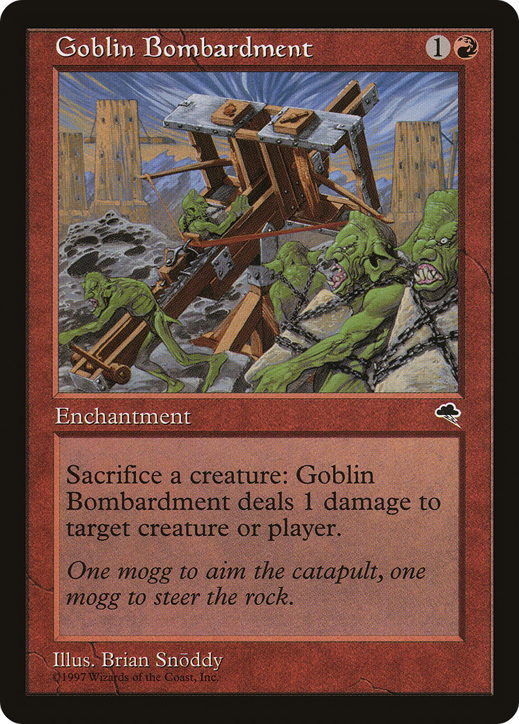 Goblin Bombardment (TMP-179) - Tempest
