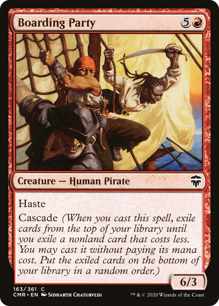 Boarding Party (CMR-163) - Commander Legends