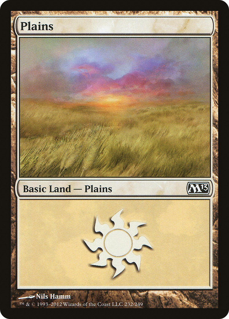 Plains (232) (M13-232) - Magic 2013