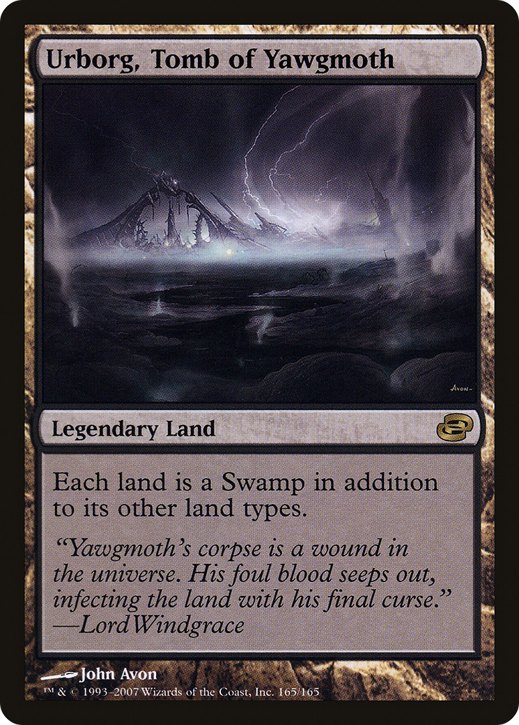 Urborg, Tomb of Yawgmoth (PLC-165) - Planar Chaos