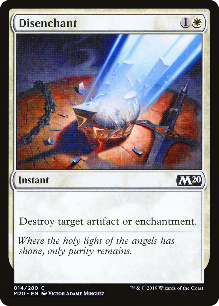 Disenchant (M20-014) - Core Set 2020 Foil