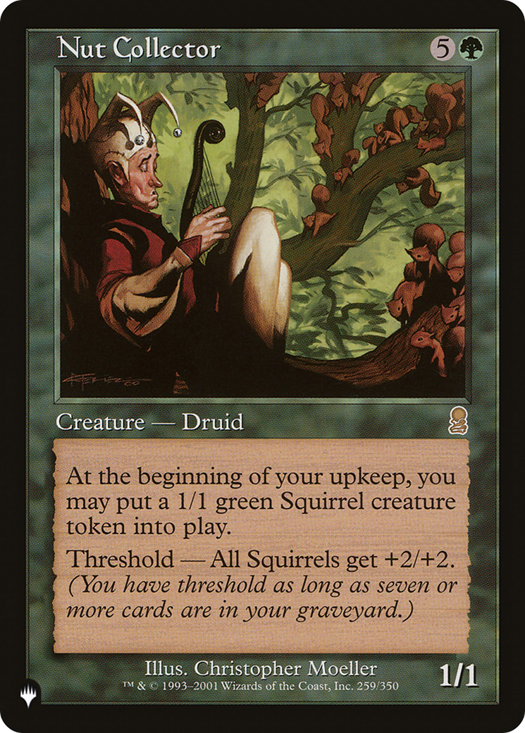 Nut Collector (LIST-259/350) - The List