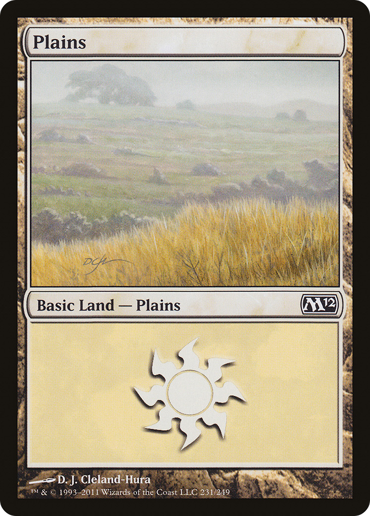 Plains (231) (M12-231) - Magic 2012 Foil