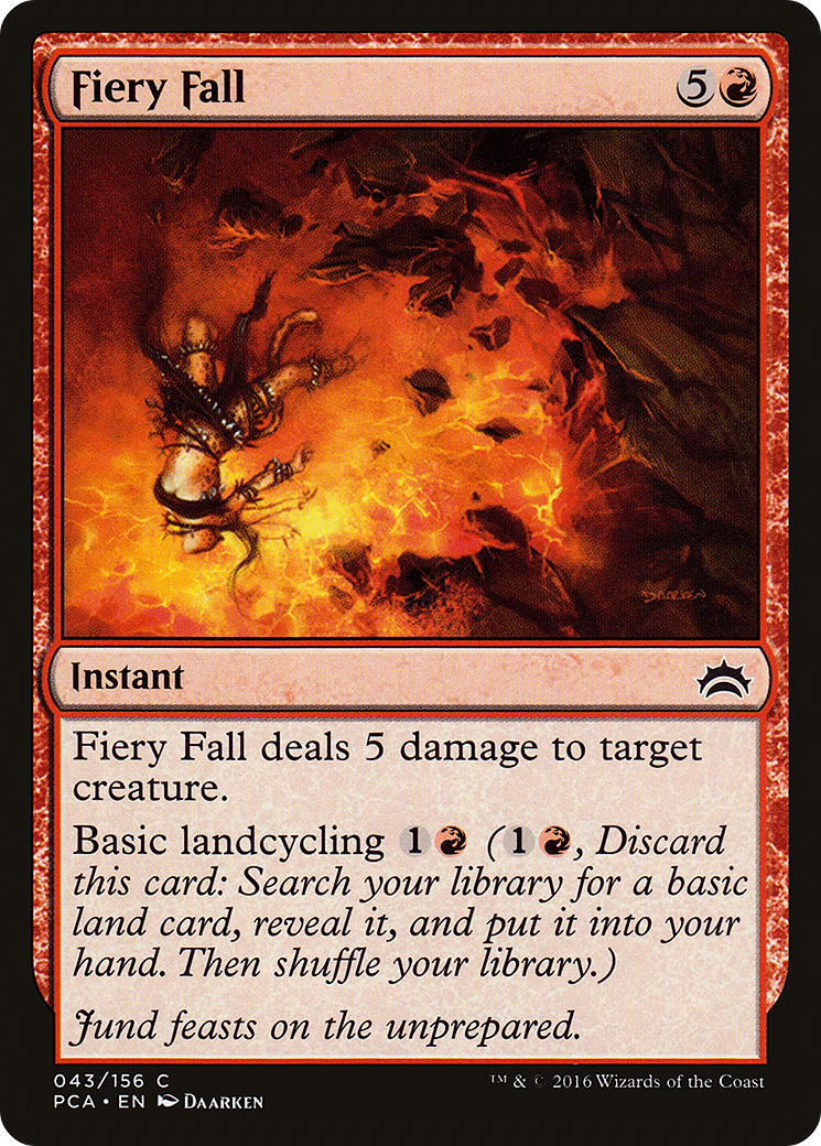 Fiery Fall (PCA-043) - Planechase Anthology