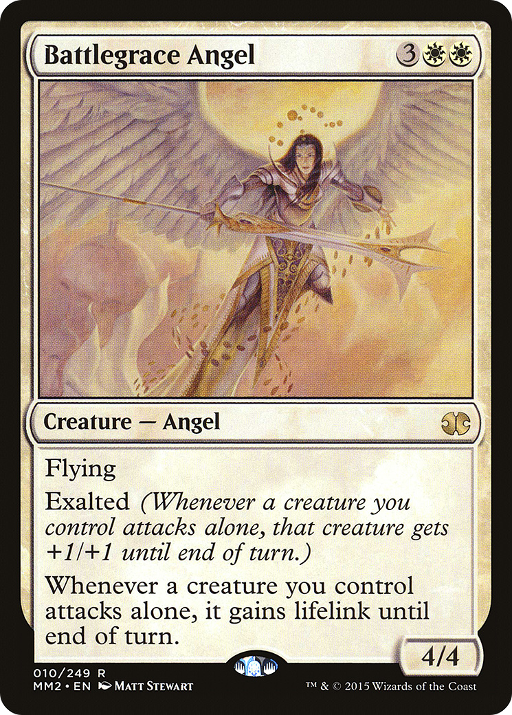 Battlegrace Angel (MM2-010) - Modern Masters 2015 Foil