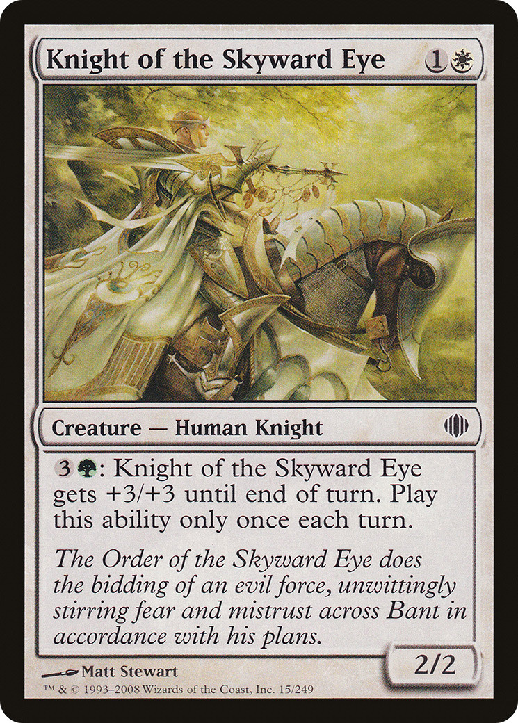 Knight of the Skyward Eye (ALA-015) - Shards of Alara Foil