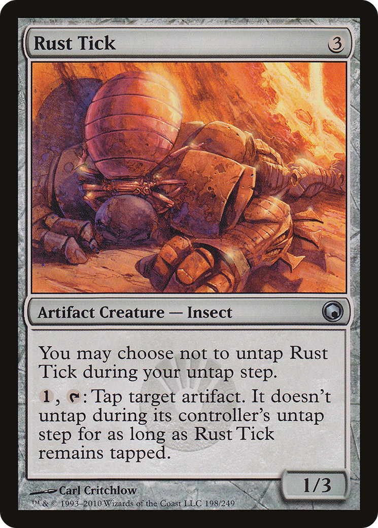 Rust Tick (SOM-198) - Scars of Mirrodin