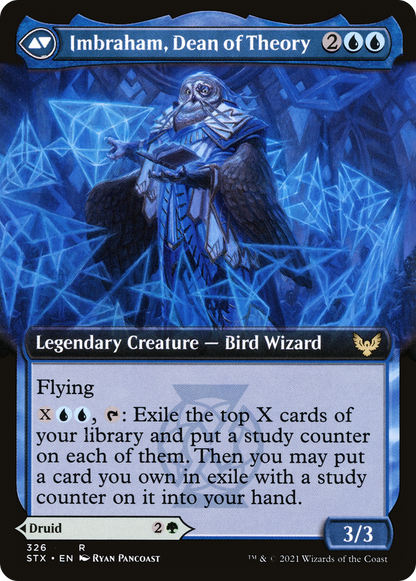 Kianne, Dean of Substance (Extended Art) (STX-326) - Strixhaven: School of Mages: (Extended Art)