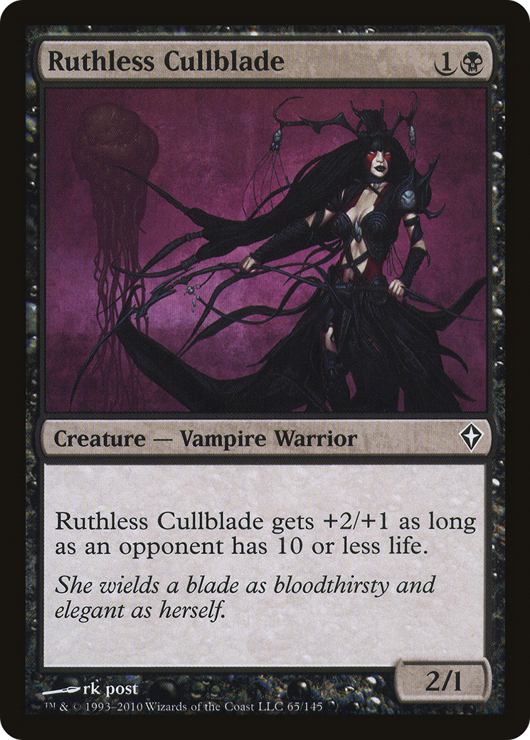 Ruthless Cullblade (WWK-065) - Worldwake Foil