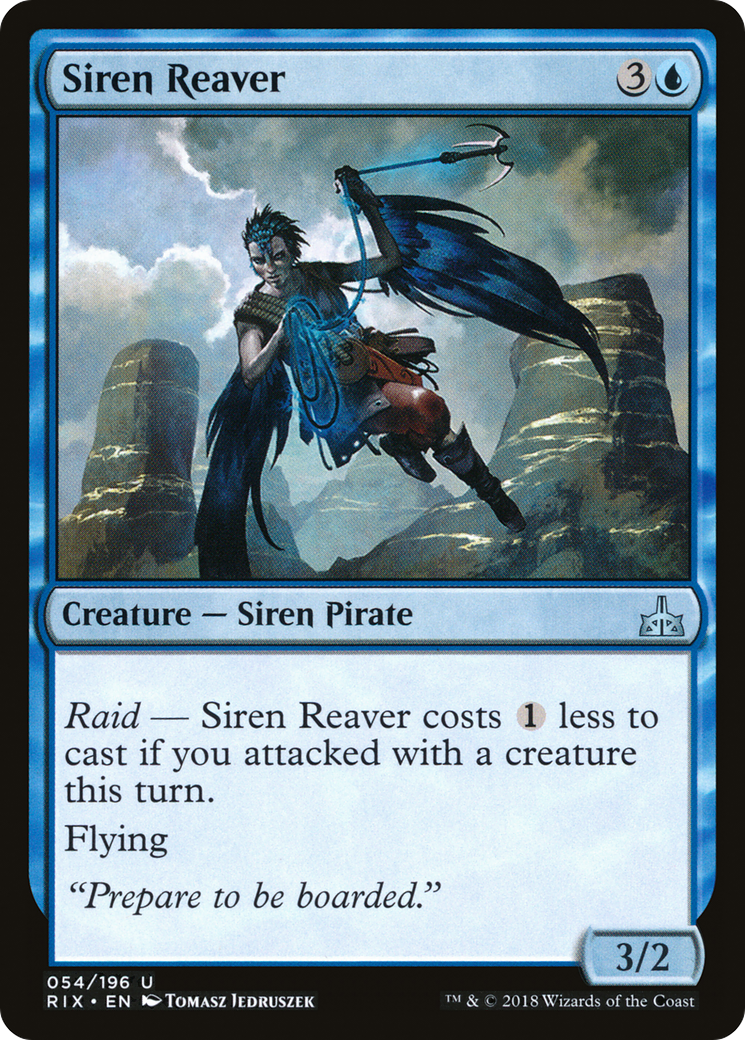 Siren Reaver (RIX-054) - Rivals of Ixalan