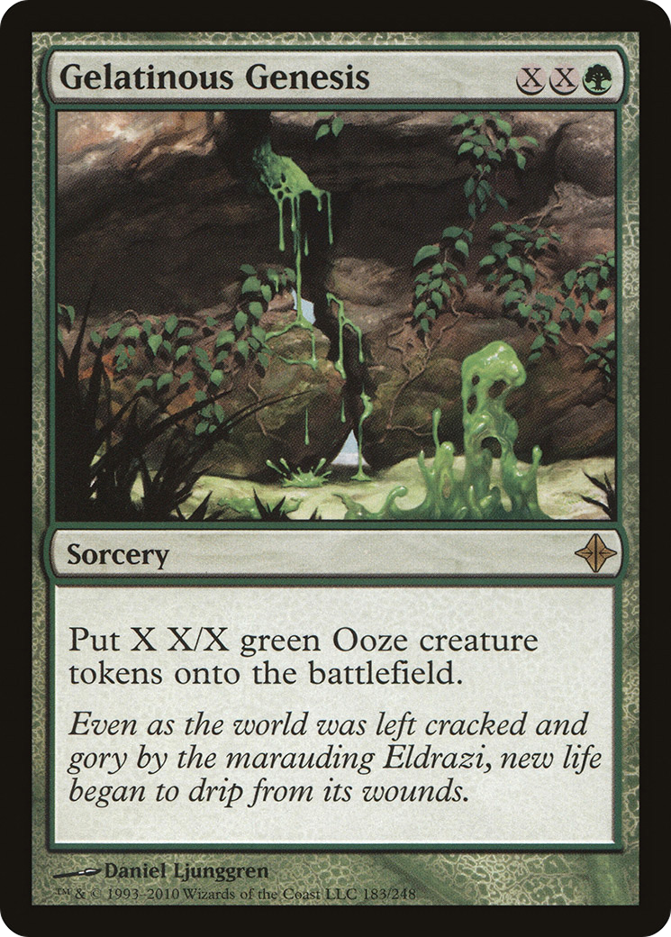 Gelatinous Genesis (ROE-183) - Rise of the Eldrazi