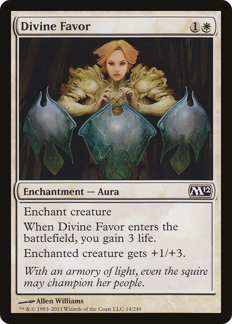 Divine Favor (M12-014) - Magic 2012
