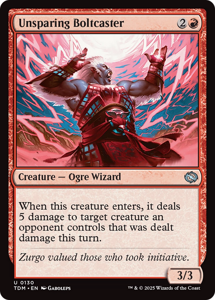 Unsparing Boltcaster (TDM-130) - Tarkir: Dragonstorm