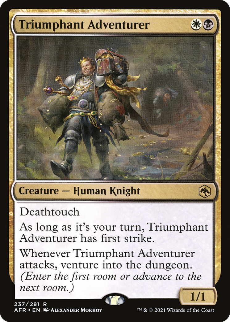Triumphant Adventurer (AFR-237) - Adventures in the Forgotten Realms
