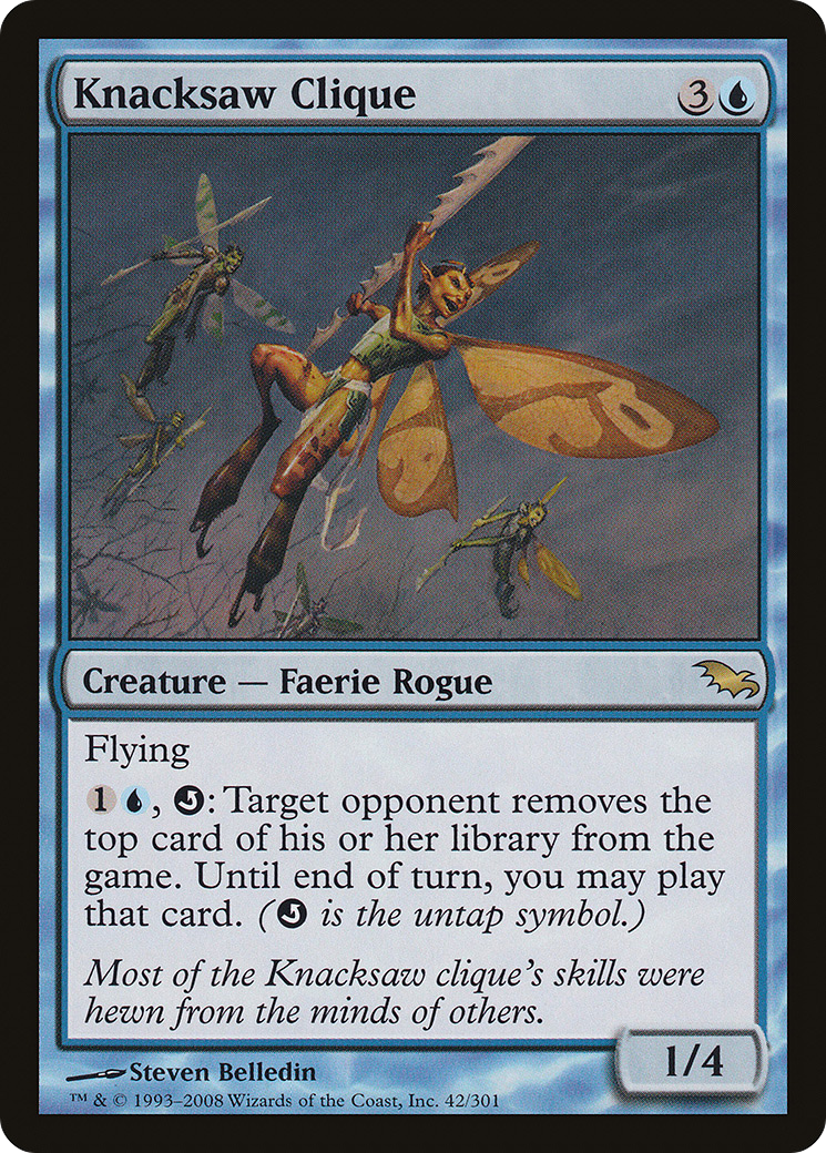 Knacksaw Clique (SHM-042) - Shadowmoor Foil