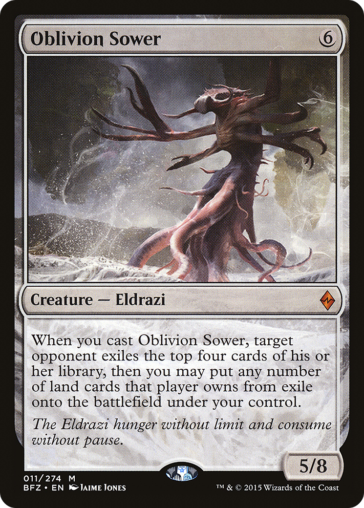 Oblivion Sower (BFZ-011) - Battle for Zendikar Foil