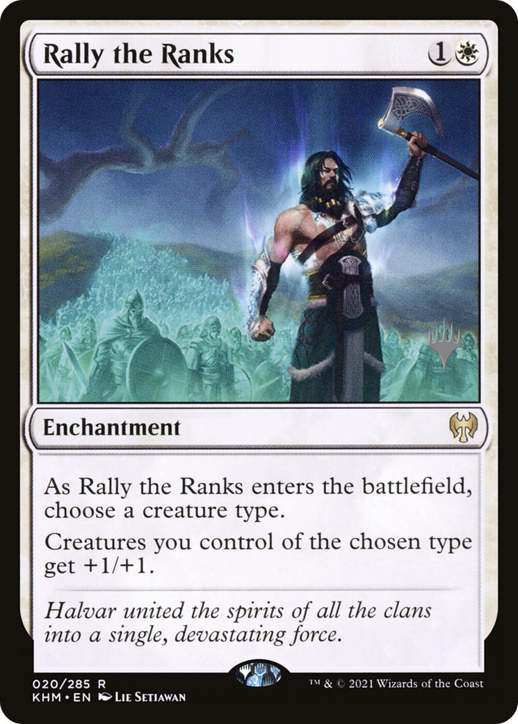 Rally the Ranks (PPKHM-020) - Kaldheim Promos