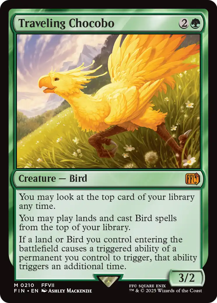 Traveling Chocobo (FIN-210) - FINAL FANTASY
