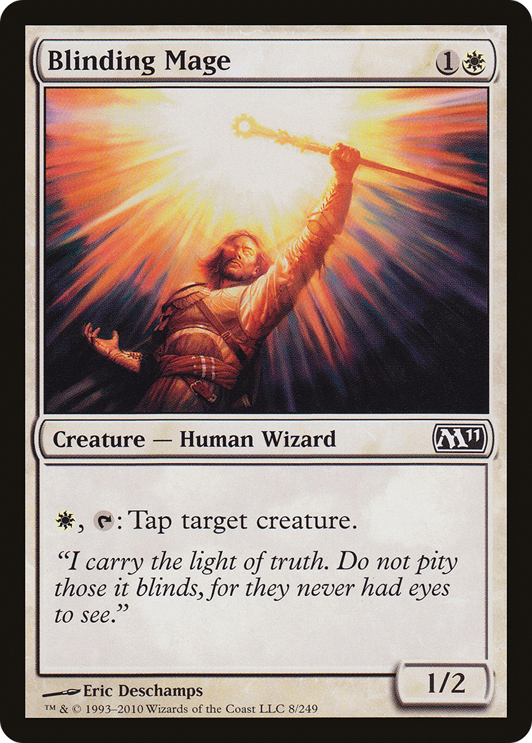 Blinding Mage (M11-008) - Magic 2011