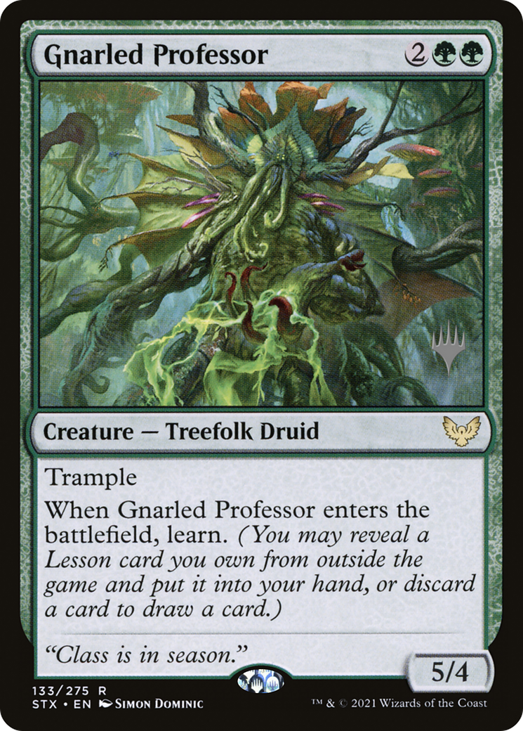 Gnarled Professor (PPSTX-133) - Strixhaven: School of Mages Promos
