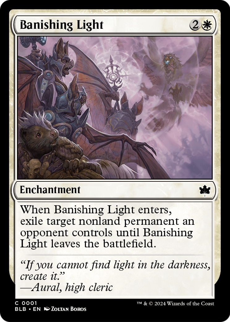 Banishing Light (BLB-001) - Bloomburrow