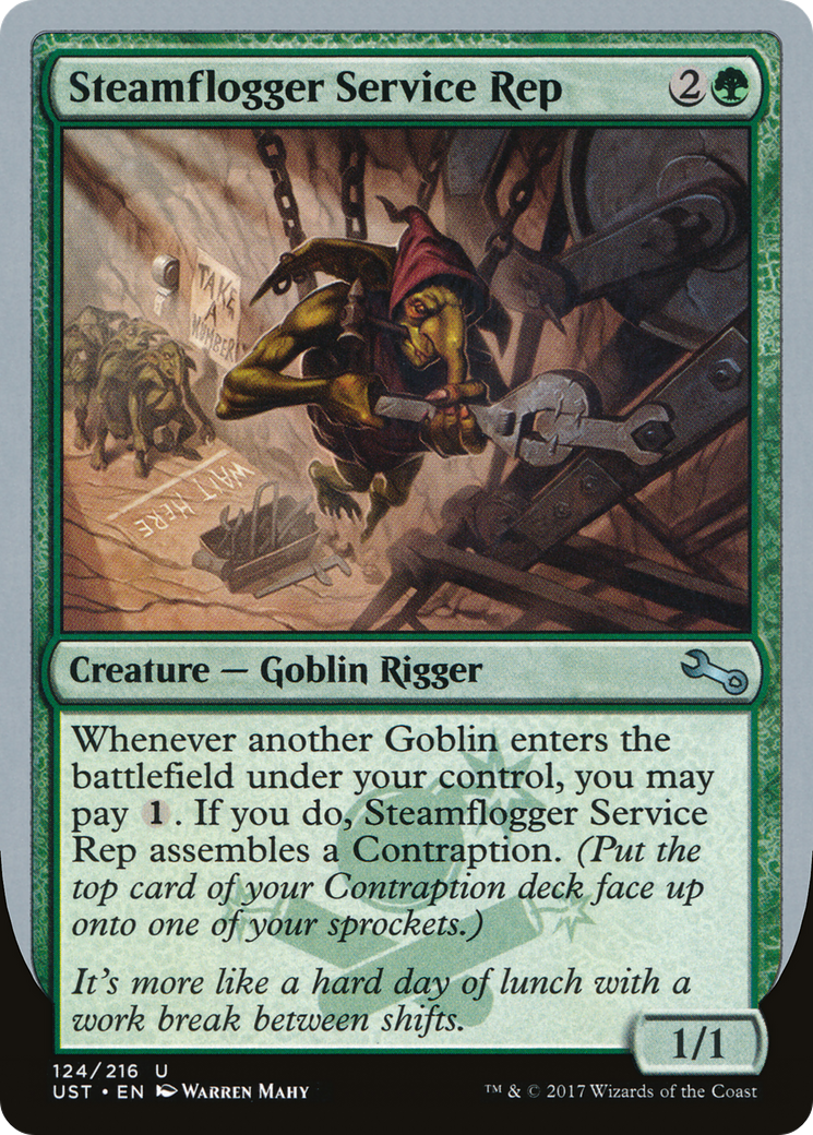 Steamflogger Service Rep (UST-124) - Unstable Foil