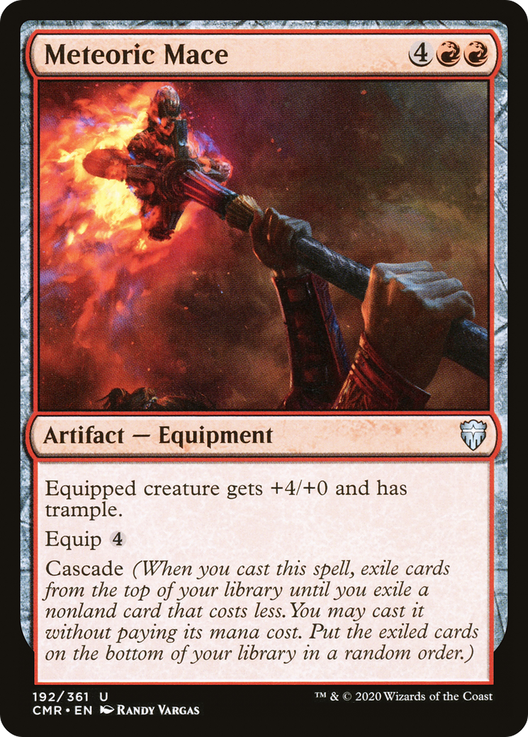 Meteoric Mace (CMR-192) - Commander Legends
