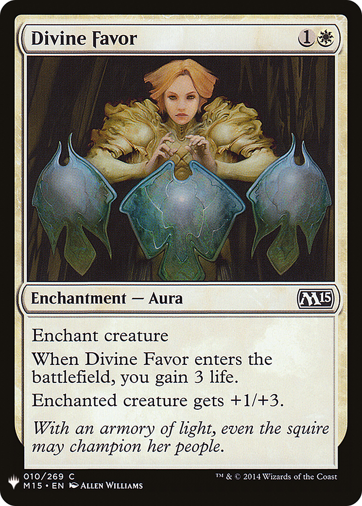 Divine Favor (LIST-010) - The List