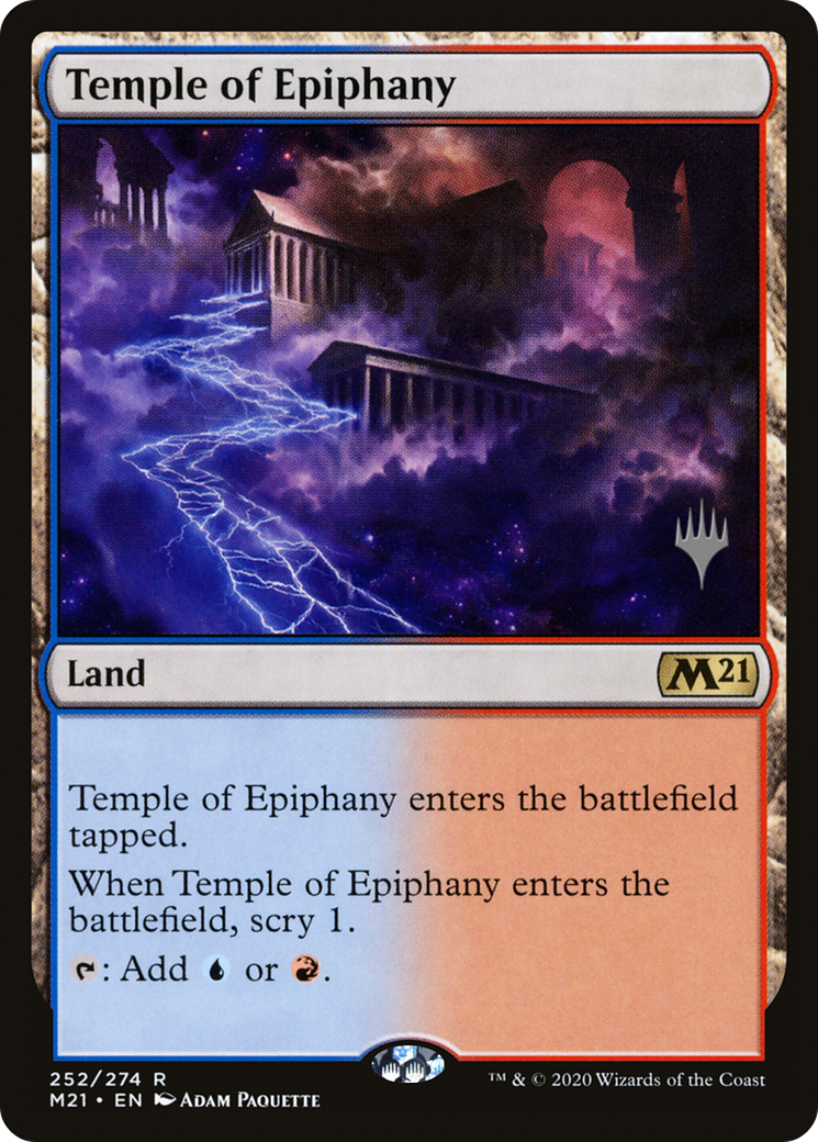 Temple of Epiphany (PPM21-252) - Core Set 2021 Promos Foil