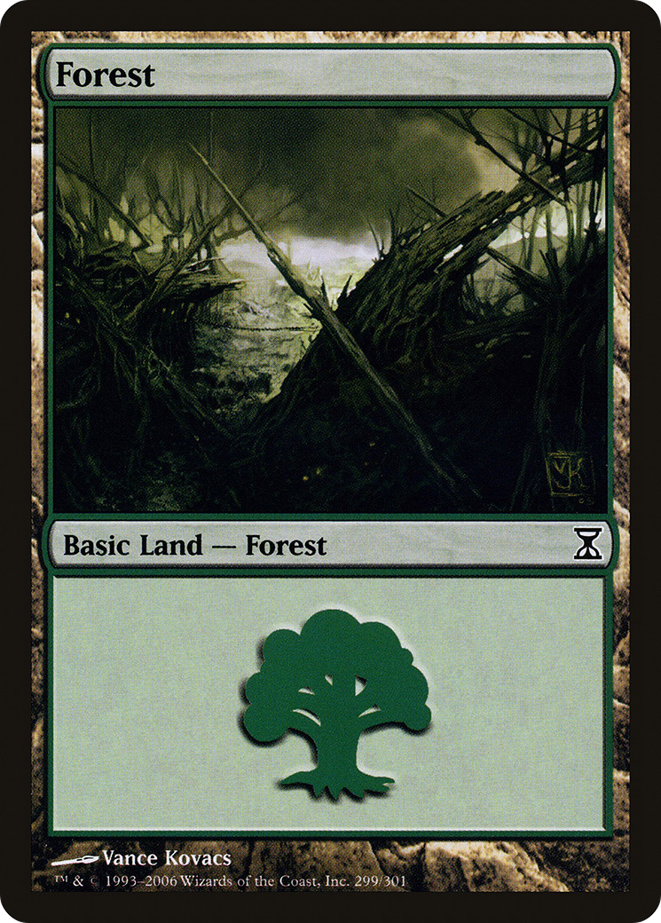 Forest (299) (TSP-299) - Time Spiral Foil