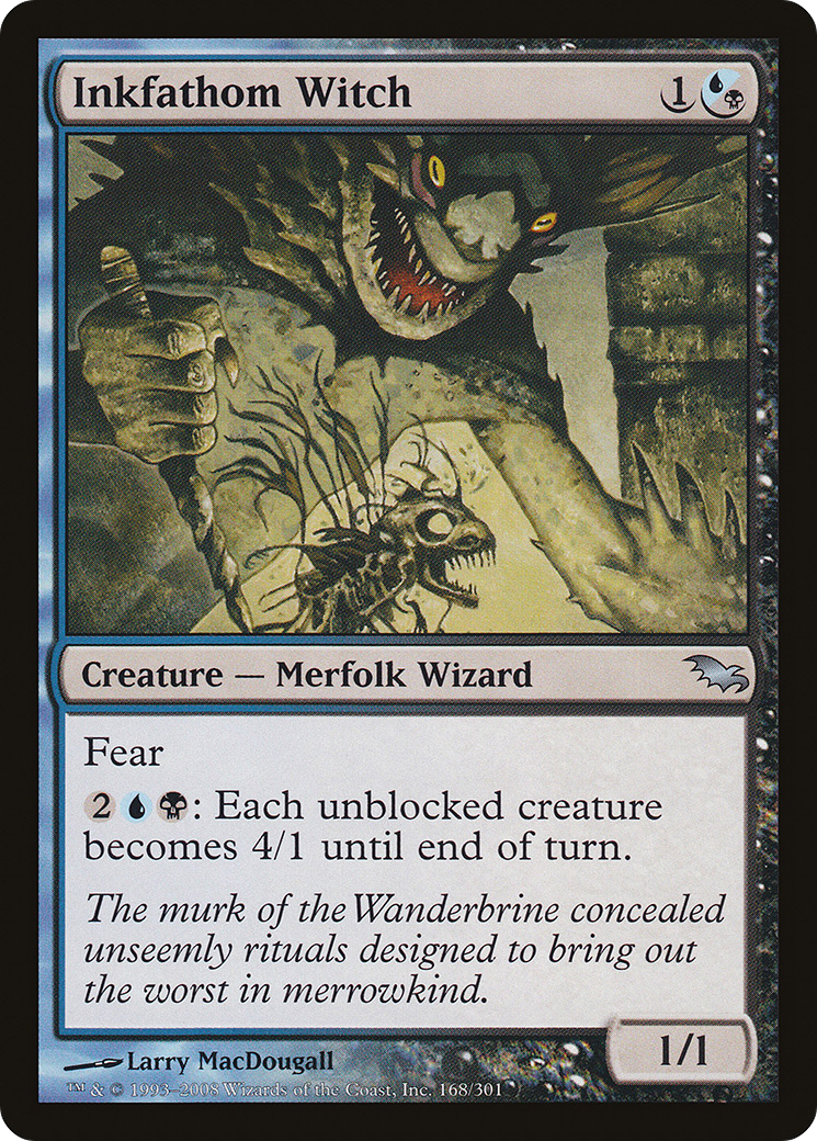 Inkfathom Witch (SHM-168) - Shadowmoor