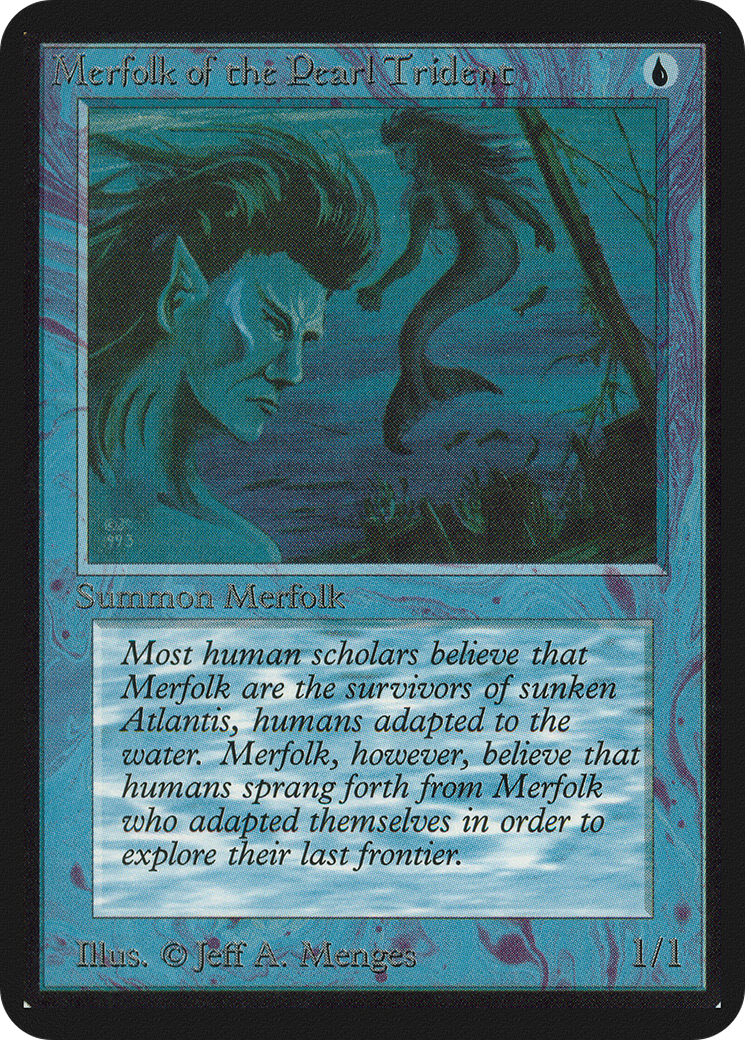 Merfolk of the Pearl Trident (LEA-) - Limited Edition Alpha