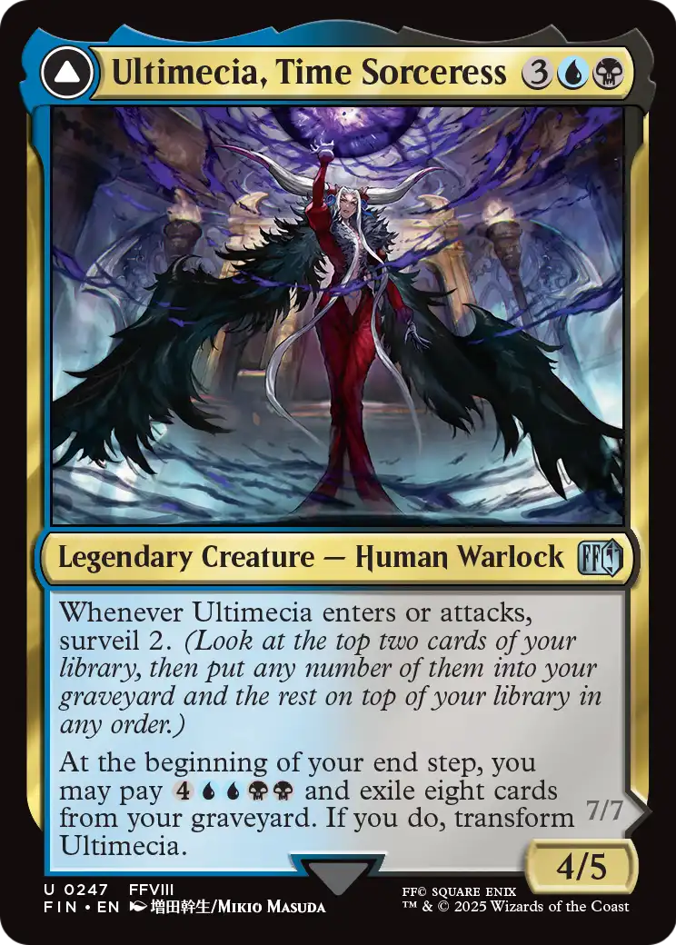 Ultimecia, Time Sorceress (FIN-247) - FINAL FANTASY Foil