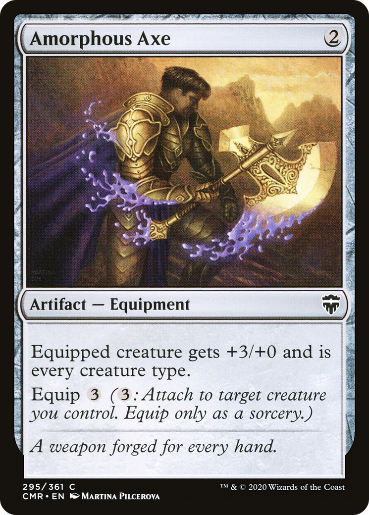 Amorphous Axe (CMR-295) - Commander Legends