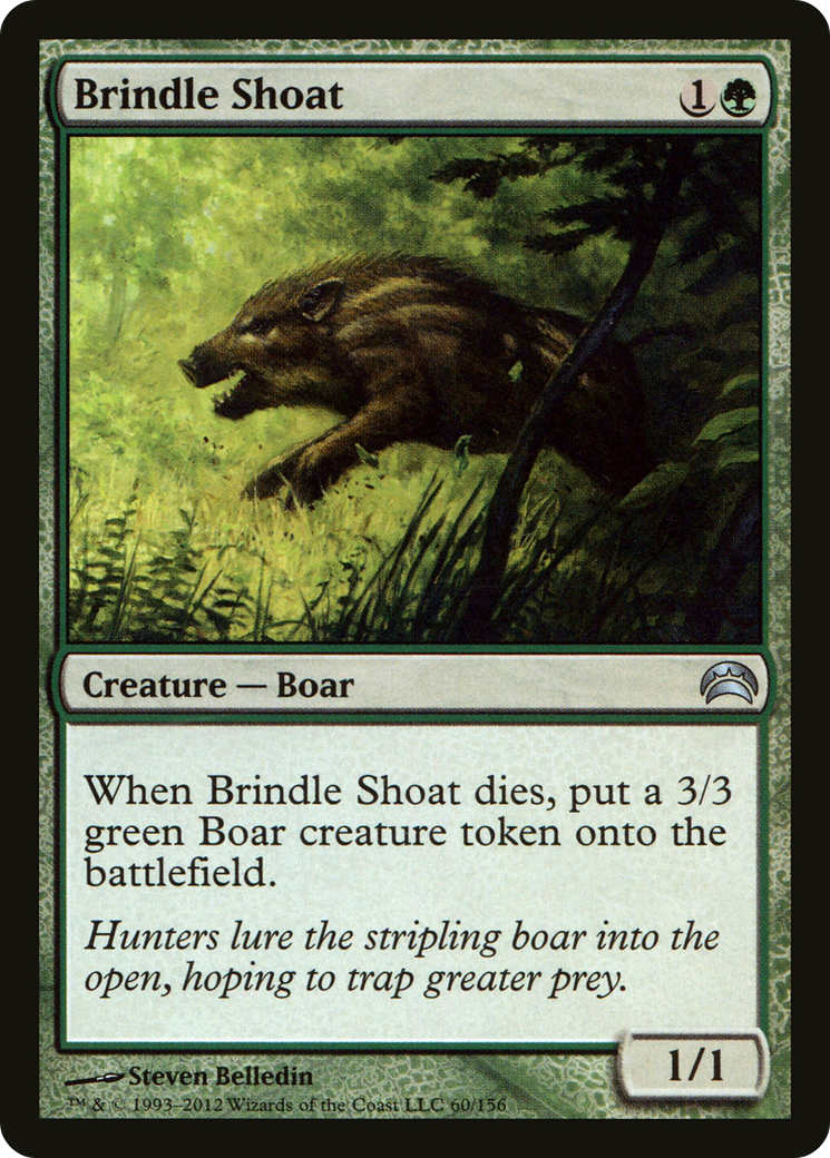 Brindle Shoat (PC2-060) - Planechase 2012 Foil