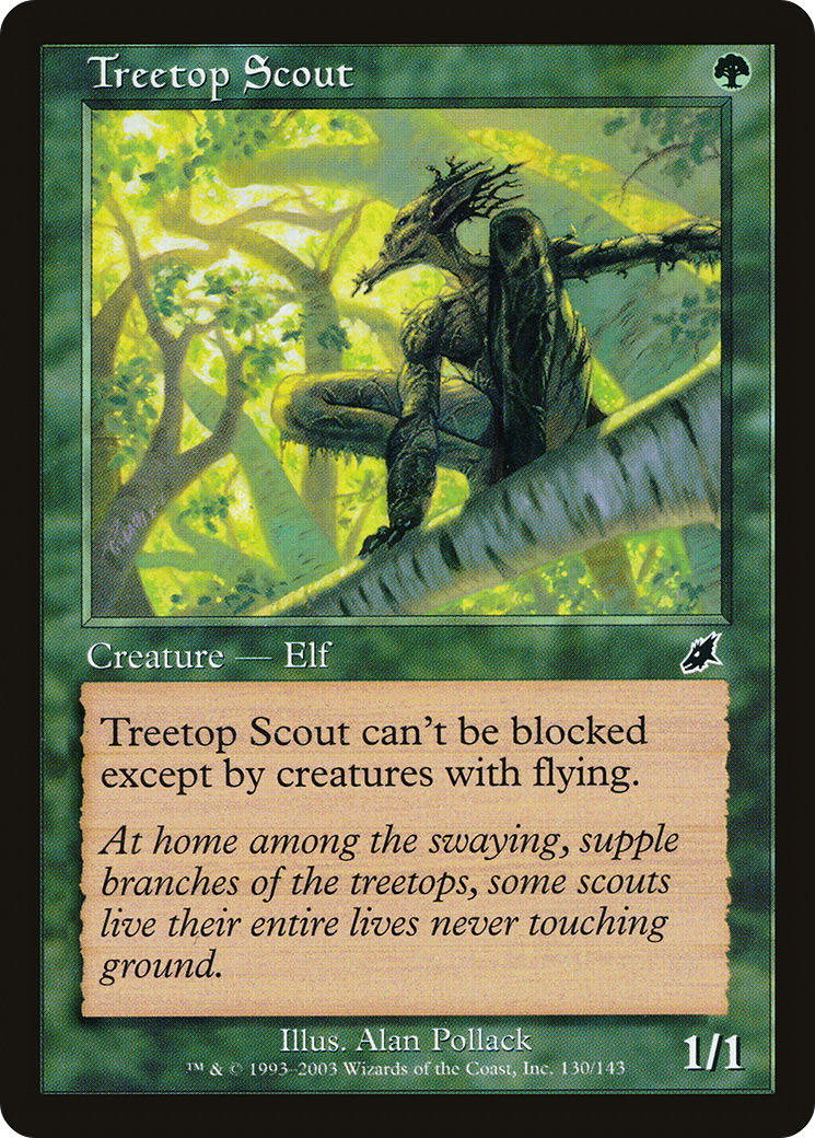 Treetop Scout (SCG-130) - Scourge Foil
