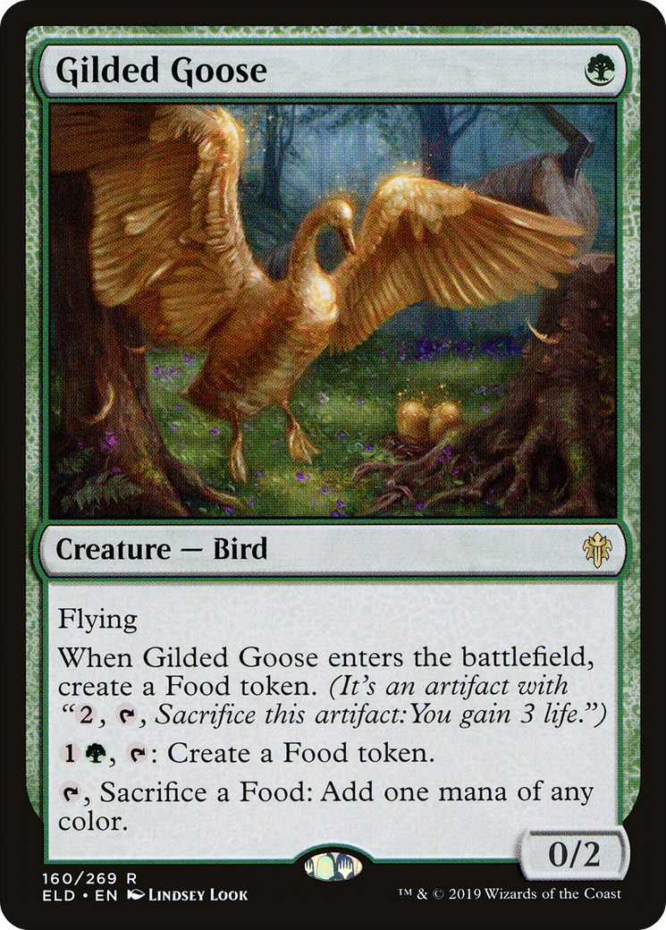 Gilded Goose (ELD-160) - Throne of Eldraine Foil