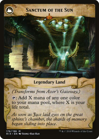Azor's Gateway (RIX-176) - Rivals of Ixalan: (compasslanddfc)