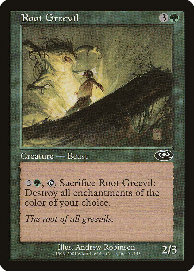 Root Greevil (PLS-091) - Planeshift Foil