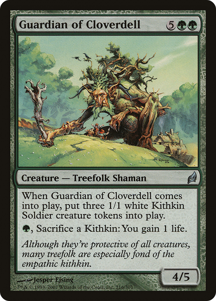 Guardian of Cloverdell (LRW-216) - Lorwyn Foil