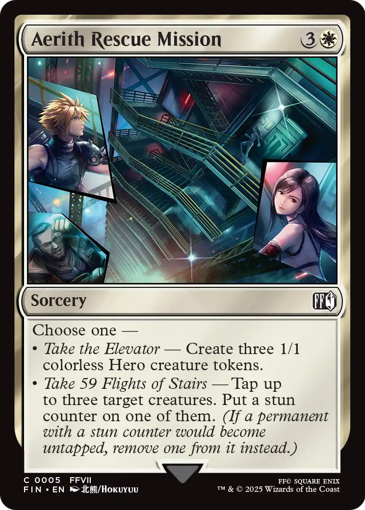 Aerith Rescue Mission (FIN-005) - FINAL FANTASY