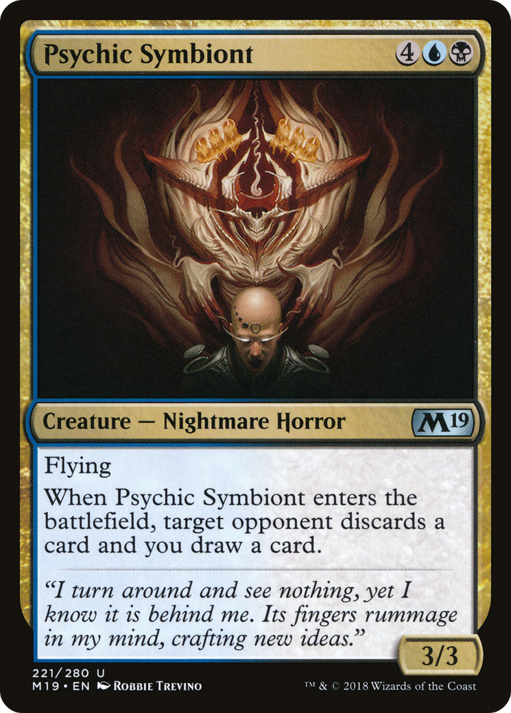 Psychic Symbiont (M19-221) - Core Set 2019