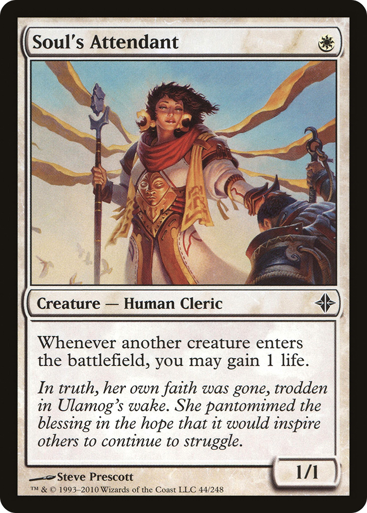 Soul's Attendant (ROE-044) - Rise of the Eldrazi