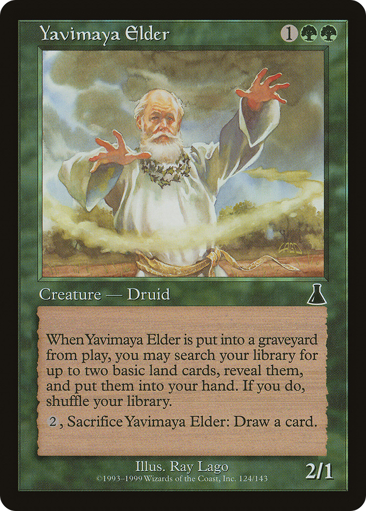 Yavimaya Elder (UDS-124) - Urza's Destiny