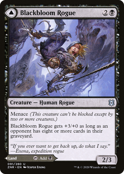 Blackbloom Rogue (ZNR-091) - Zendikar Rising Foil
