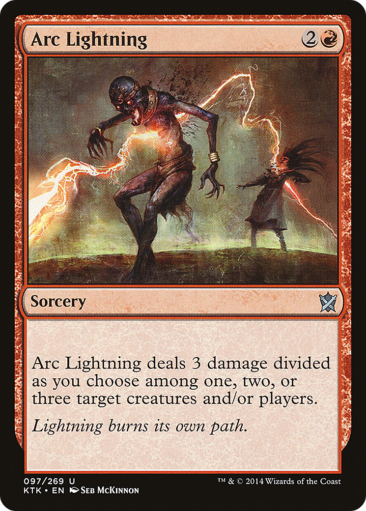 Arc Lightning (KTK-097) - Khans of Tarkir