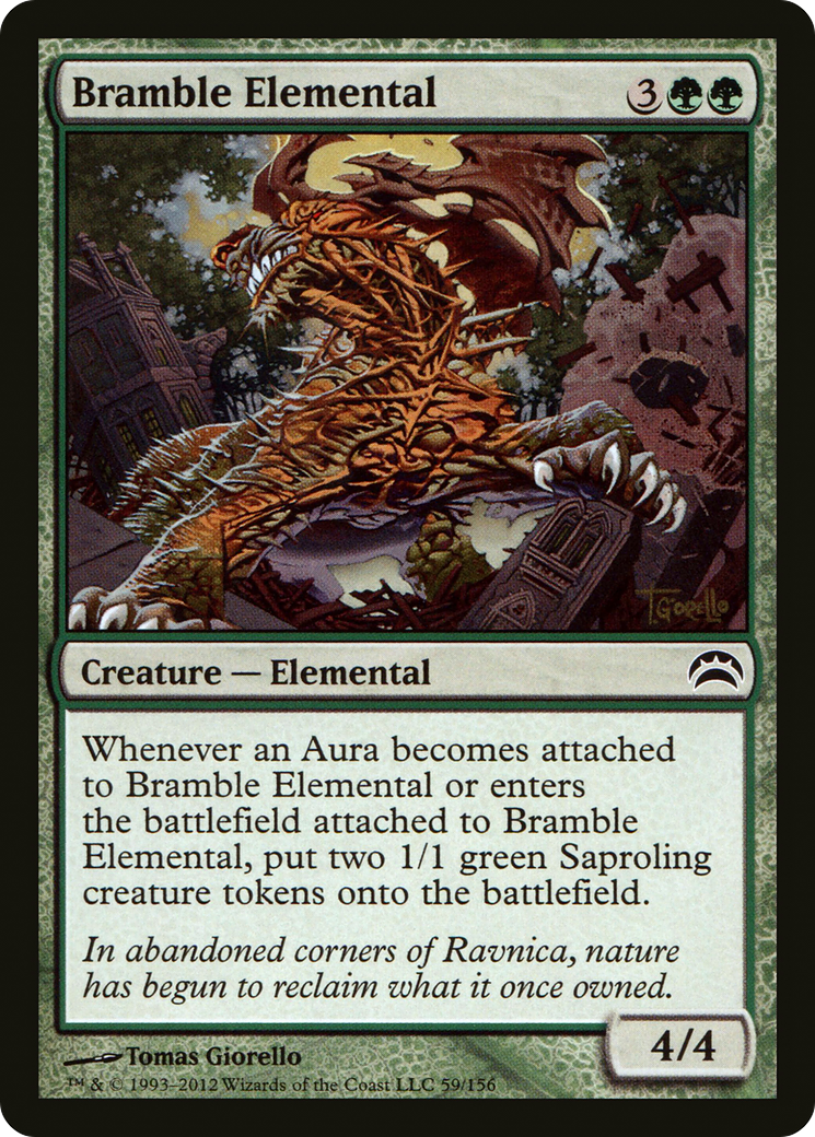 Bramble Elemental (PC2-059) - Planechase 2012 Foil