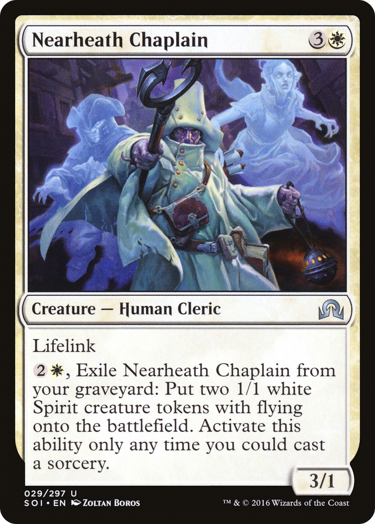 Nearheath Chaplain (SOI-029) - Shadows over Innistrad Foil