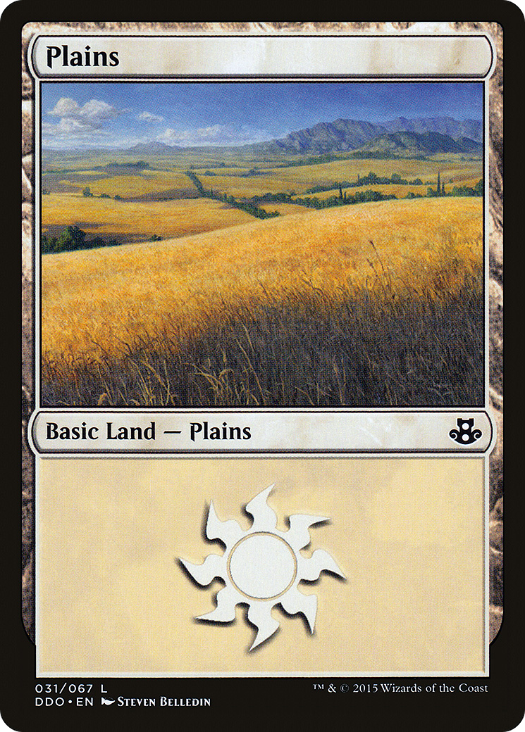 Plains (031) (DDO-031) - Duel Decks: Elspeth vs. Kiora